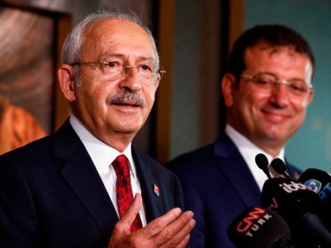 Kılıçdaroğlu İmamoğlunu təriflədi: İstanbulda 10 yerdə metro açıb