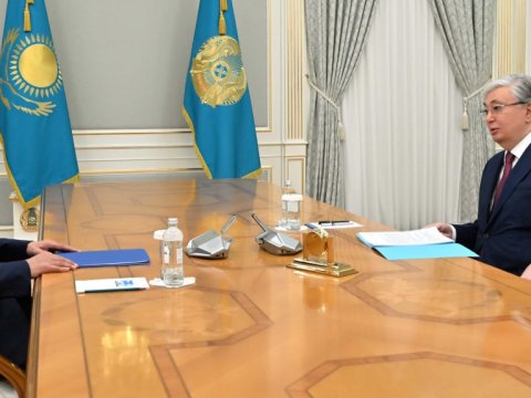 KTMT baş katibi Qazaxıstan prezidenti ilə görüşdü