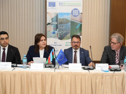 Milli Su Siyasəti Dialoqunun növbəti görüşü - FOTOLAR
