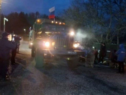 Laçın yolundan daha 120 maşın keçib