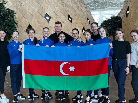 Gimnastlarımız Fransaya yollandı