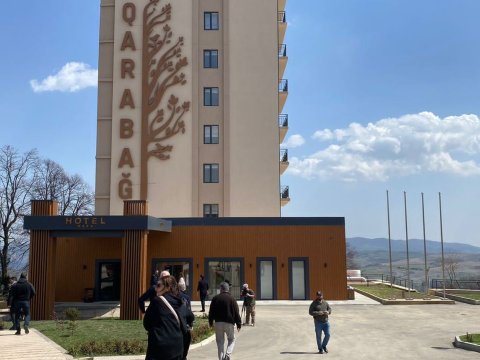 TÜRKSOY-un nümayəndə heyəti Şuşada