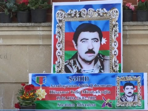 “Xocalının Mixayılosu”nun adı əbədiləşdirildi - VİDEO+FOTOLAR
