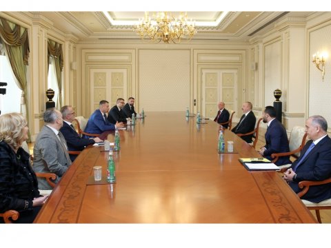 Prezident Bosniya və Herseqovina nümayəndə heyətini qəbul etdi