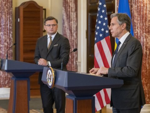 Kuleba Blinkenlə danışıqlar apardı 
