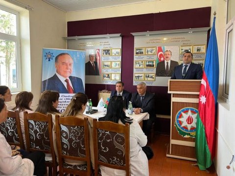 Həkimlərlə görüş keçirildi - FOTOLAR