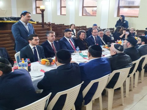 İsrail XİN başçısı Bakıda yəhudi icması ilə görüşdü 