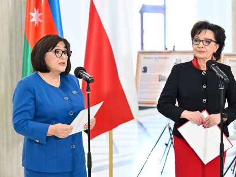 Spikerlər “Azərbaycanda Polşa irsinin inciləri” sərgisində - FOTO