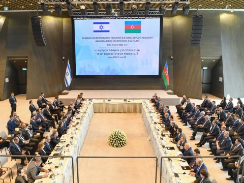 Azərbaycan və İsrail arasında vacib toplantı - FOTOLAR