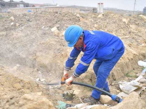 Abşeronda sudan qanunsuz istifadə halları aşkarlandı - VİDEO