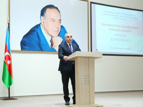 Gənclər Ulu Öndərin irsini dərindən öyrənməlidir - Azay Quliyev