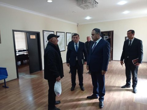 Goranboyda vətəndaşların növbəti qəbulu keçirilib