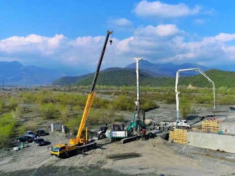 Muğanlı-İsmayıllı-Qəbələ yolu 10 kilometr qısalacaq - VİDEO