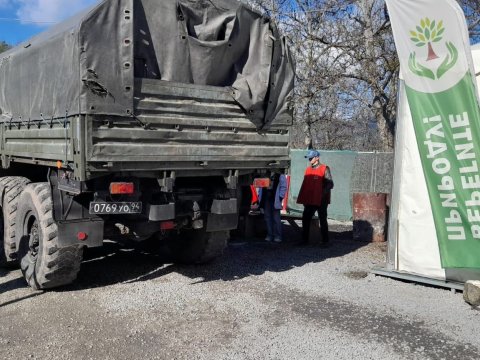 Sülhməramlıların maşınları Laçın yolundan maneəsiz keçib