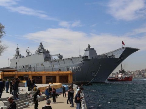 “TCG Anadolu”nu 61 mindən çox insan ziyarət edib