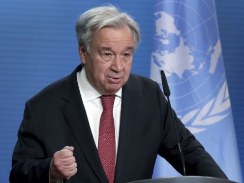 Quterreş Lavrovun önündə Rusiyanı sərt tənqid etdi