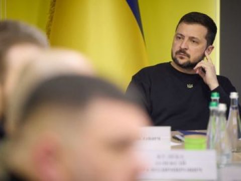 Zelenski Belarusla sərhəddə - Mühüm məsələlər müzakirə olundu