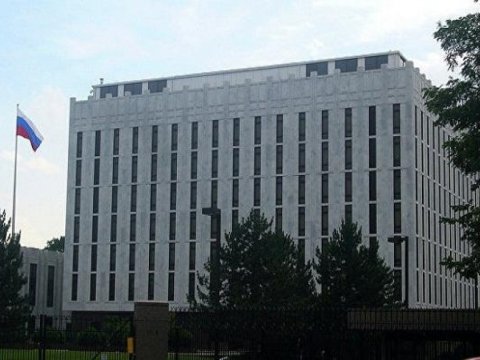 Rusiya səfirliyində həyəcanlı anlar yaşandı