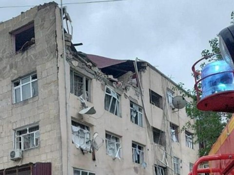 Partlayışda ölən qadının iki övladı yaralanıb - RƏSMİ