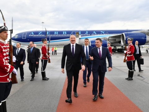 İlham Əliyev Bolqarıstanda səfərdədir - YENİLƏNİB