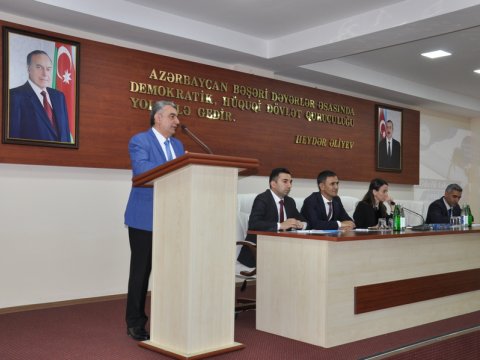 Şagirdlər İlahiyyat İnstitutu haqqında məlumatlandırılıb - FOTOLAR