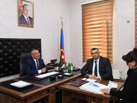 Rövşən Rzayev növbəti dəfə qəbul keçirdi - FOTOLAR