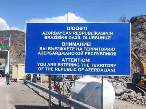 Sərhəd-buraxılış məntəqəsindən yeni GÖRÜNTÜLƏR