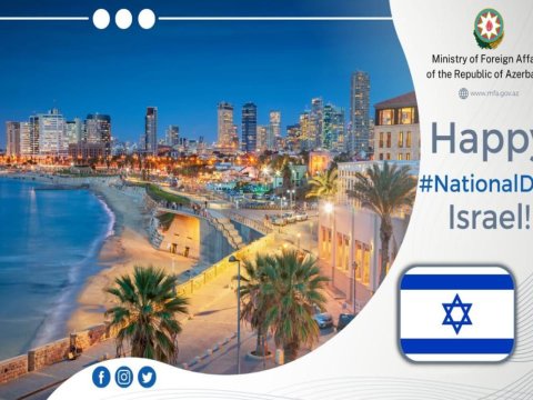 Rəsmi Bakıdan İsrailə TƏBRİK