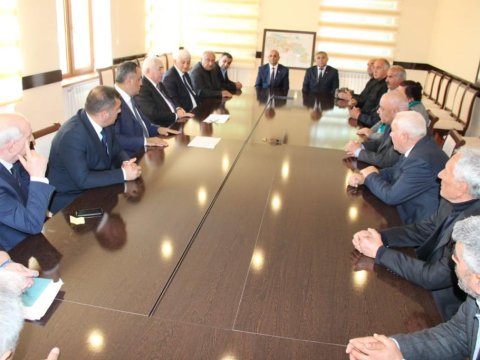 Goranboydan olan şəhid ailələri Həccə göndərilir - FOTOLAR