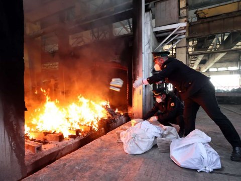 223 milyon manatlıq narkotik məhv edildi 