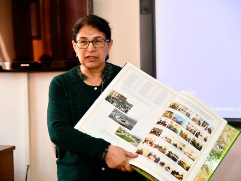 BMU-da atlasın təqdimatı olub - FOTOLAR