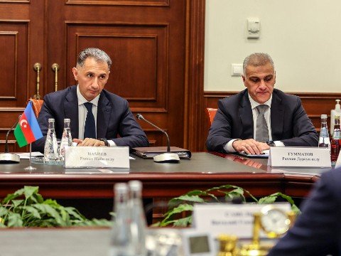 Rəşad Nəbiyev rusiyalı həmkarı ilə görüşdü - FOTO