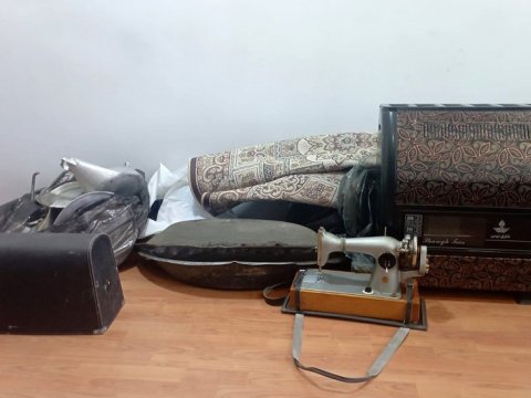 Evdən 10 min manatlıq əşya oğurlandı - FOTO