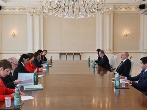 Prezident Laçında sərhəd məntəqəsinin qurulmasından DANIŞDI