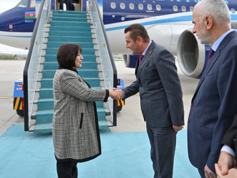 Sahibə Qafarova Türkiyədə səfərdədir - FOTOLAR