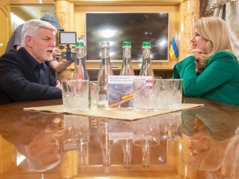 İki ölkənin prezidenti Kiyevə gəldi