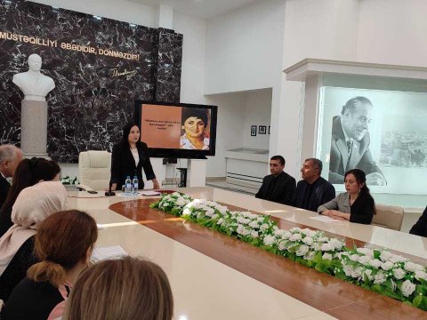 Hacıqabulda Zərifə Əliyevanın 100 illiyi qeyd olunub - FOTOLAR