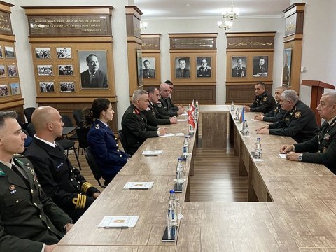Bakıda 3 ölkənin hərbi təhsil müəssisələrinin rəhbərləri  görüşüb - VİDEO