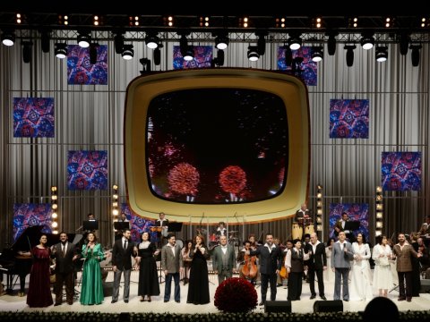 Zərifə Əliyevaya həsr edilmiş konsertdən FOTOLAR