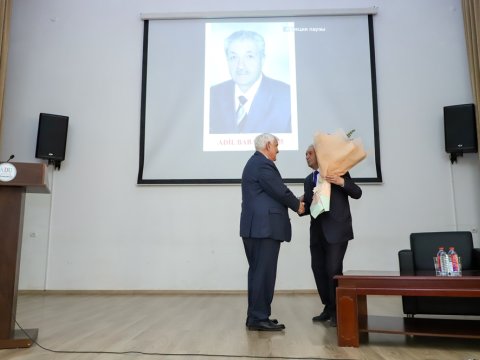 ADU-da Adil Babayevin yubileyi qeyd olunub - FOTOLAR