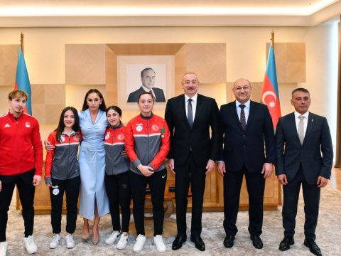 Prezident türkiyəli idmançıları Qarabağa dəvət etdi 