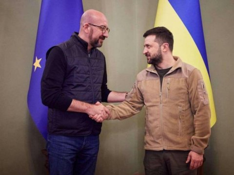 Zelenskidən Şarl Mişelə: Bu, Ukraynaya zərbədir