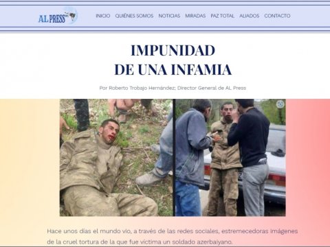 Kolumbiya mətbuatı erməni cinayətlərindən yazdı