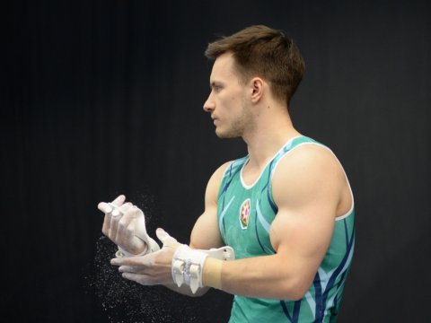 Gimnastımız Dünya Kubokunda qızıl medal qazandı