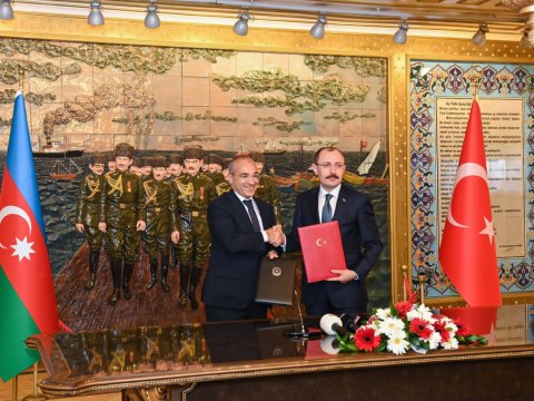 Azərbaycanla Türkiyə arasında protokol imzalandı 