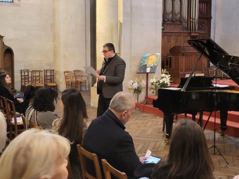 Parisdə Heydər Əliyevin 100 illiyi qeyd olunub