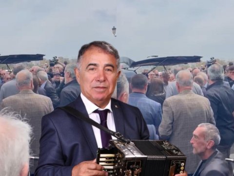 Aftandil İsrafilov dəfn olundu - VİDEO