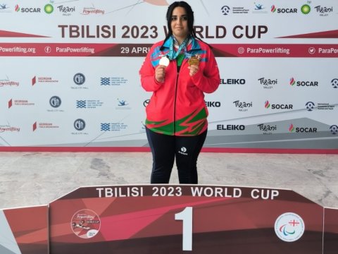 İdmançımız Avropa rekordunu qırdı