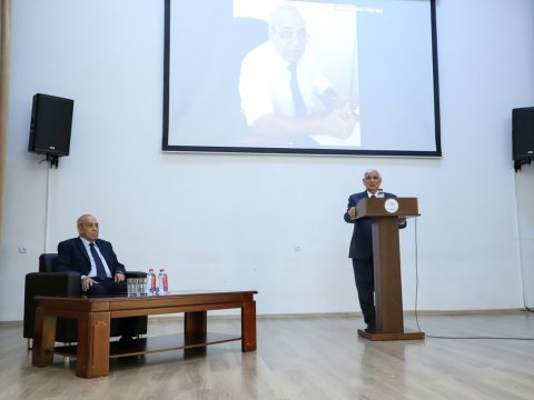 ADU-da Fəxrəddin Veysəllinin yubileyi qeyd olunub - FOTOLAR