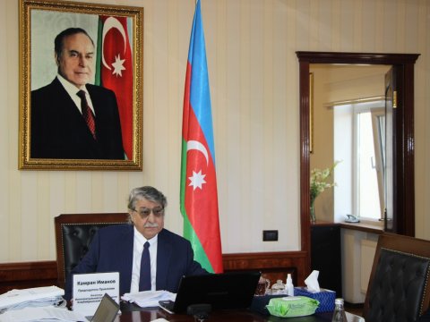 Kamran İmanov beynəlxalq konfransda çıxış edib